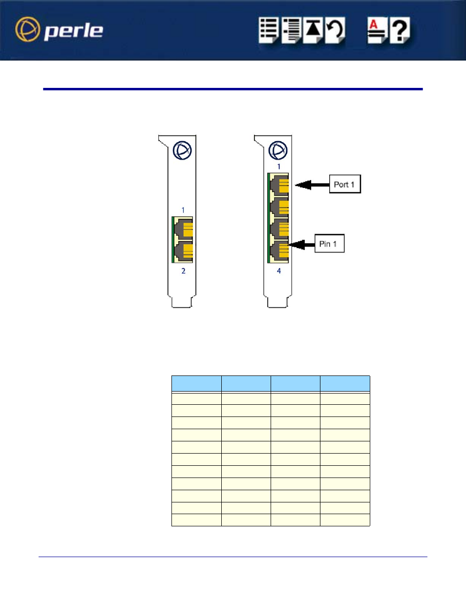 Speed le rj45 back panel connectors and pinout | Perle Systems Speed LE 1P User Manual | Page 35 / 61