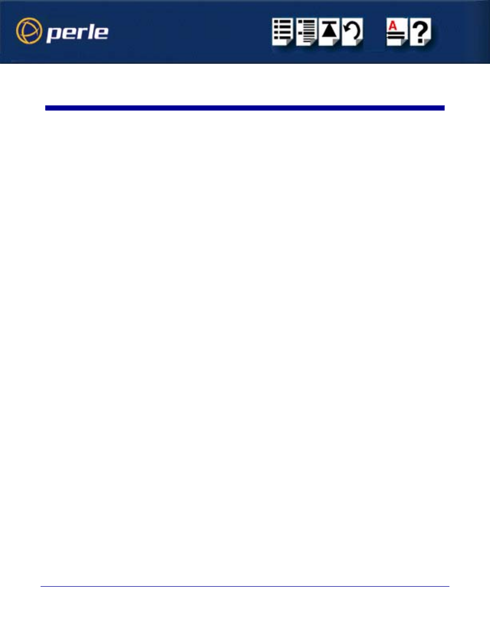 Appendix a: troubleshooting, Ppendix, A: t | Roubleshooting | Perle Systems Speed LE 1P User Manual | Page 53 / 61