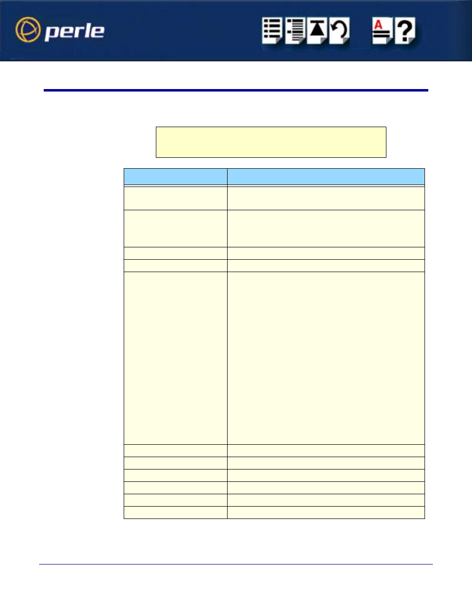 Information needed when making a query | Perle Systems Speed LE 1P User Manual | Page 57 / 61