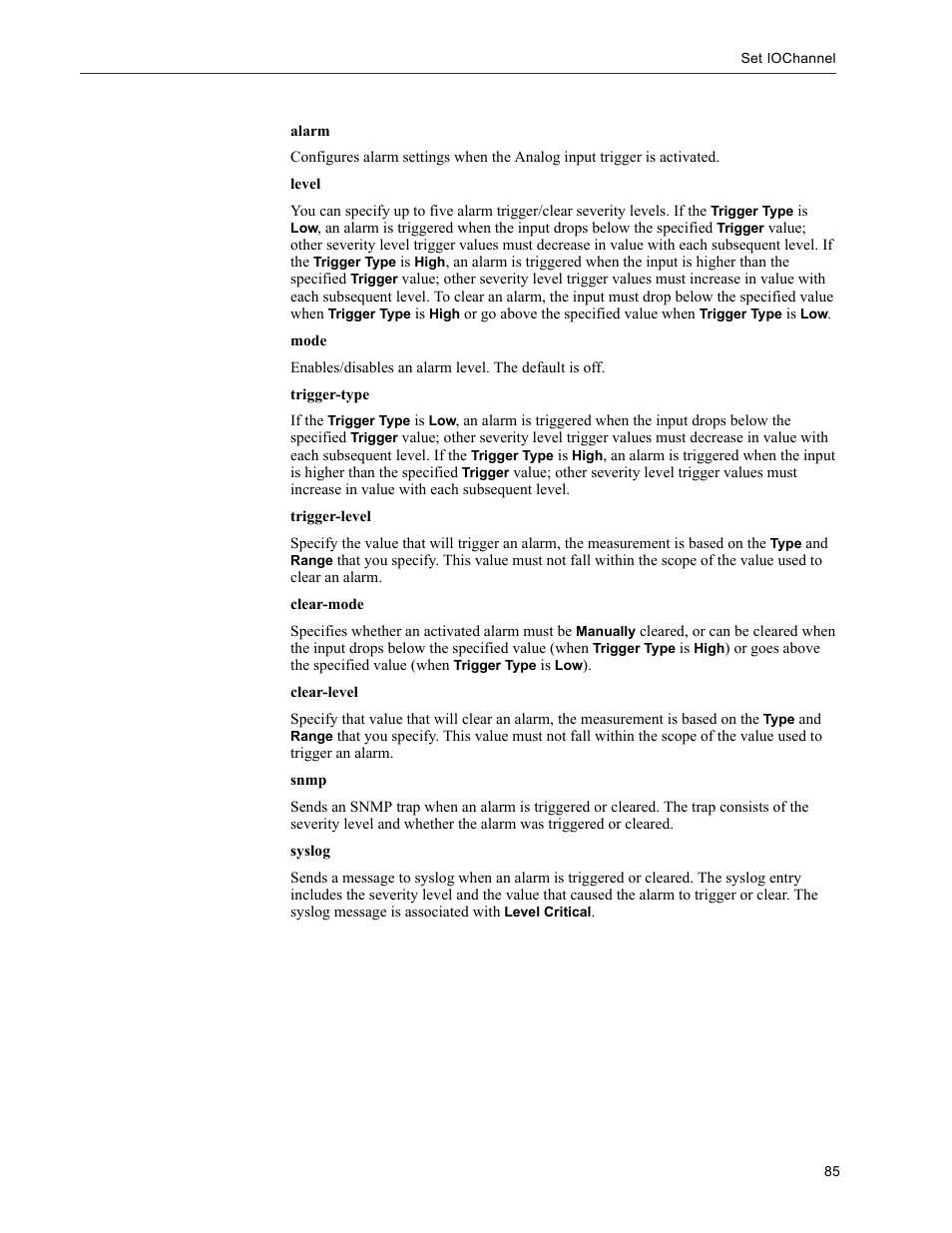 Perle Systems 5500208-41 User Manual | Page 85 / 93