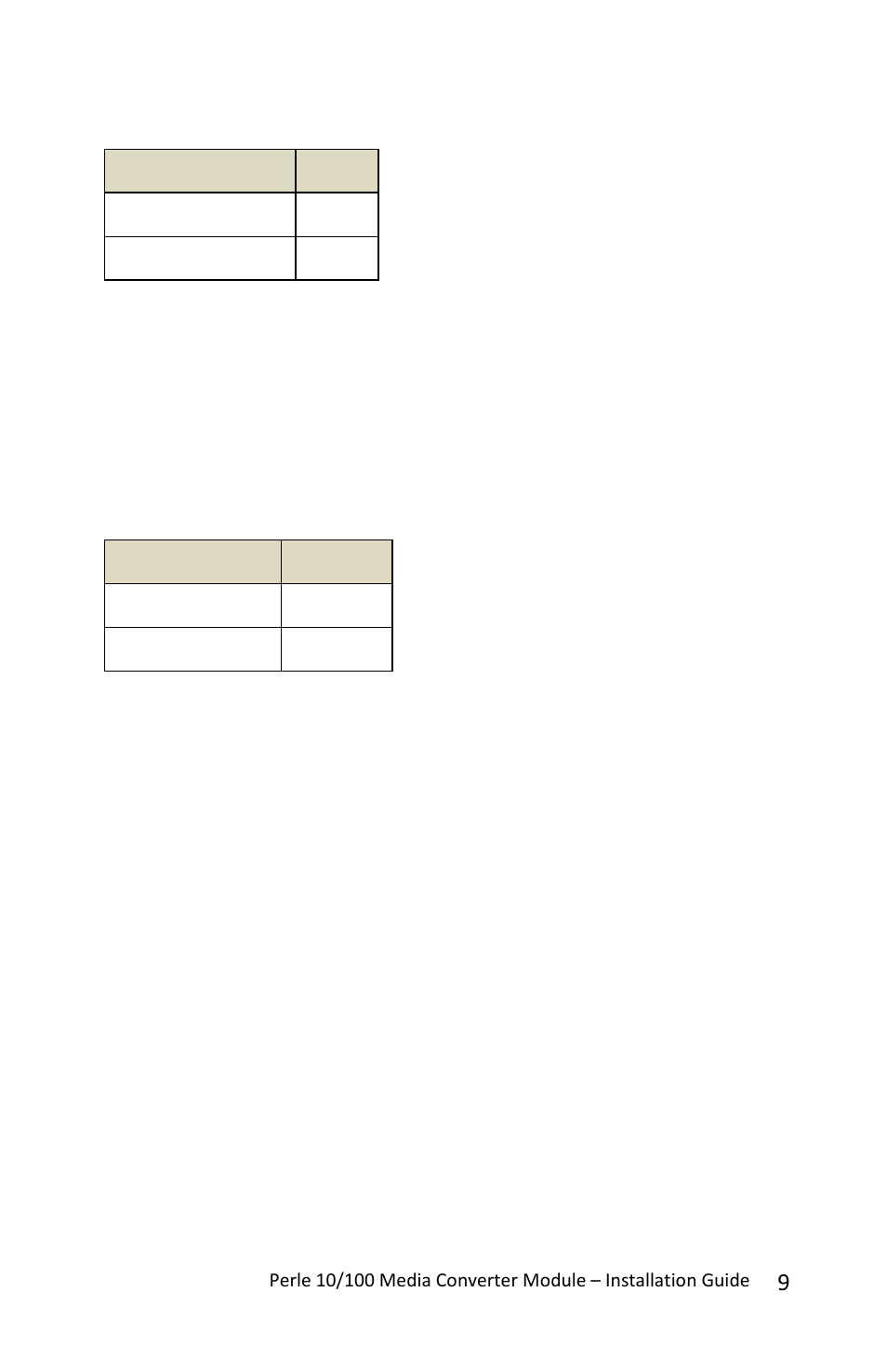 Perle Systems CM-110-XXXXX User Manual | Page 9 / 20