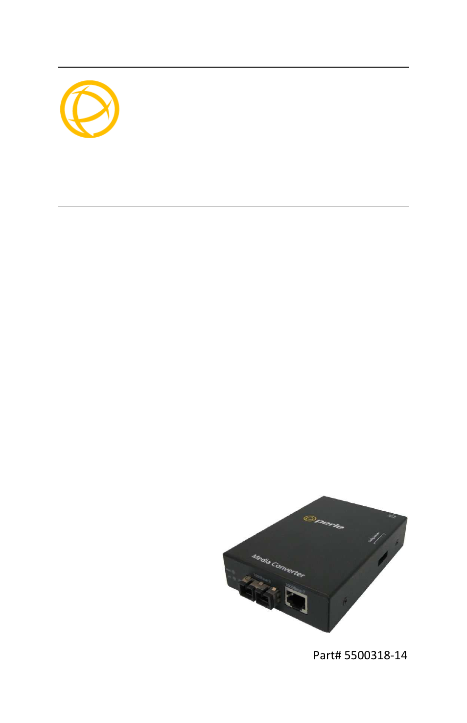 Perle Systems S-110P User Manual | 23 pages