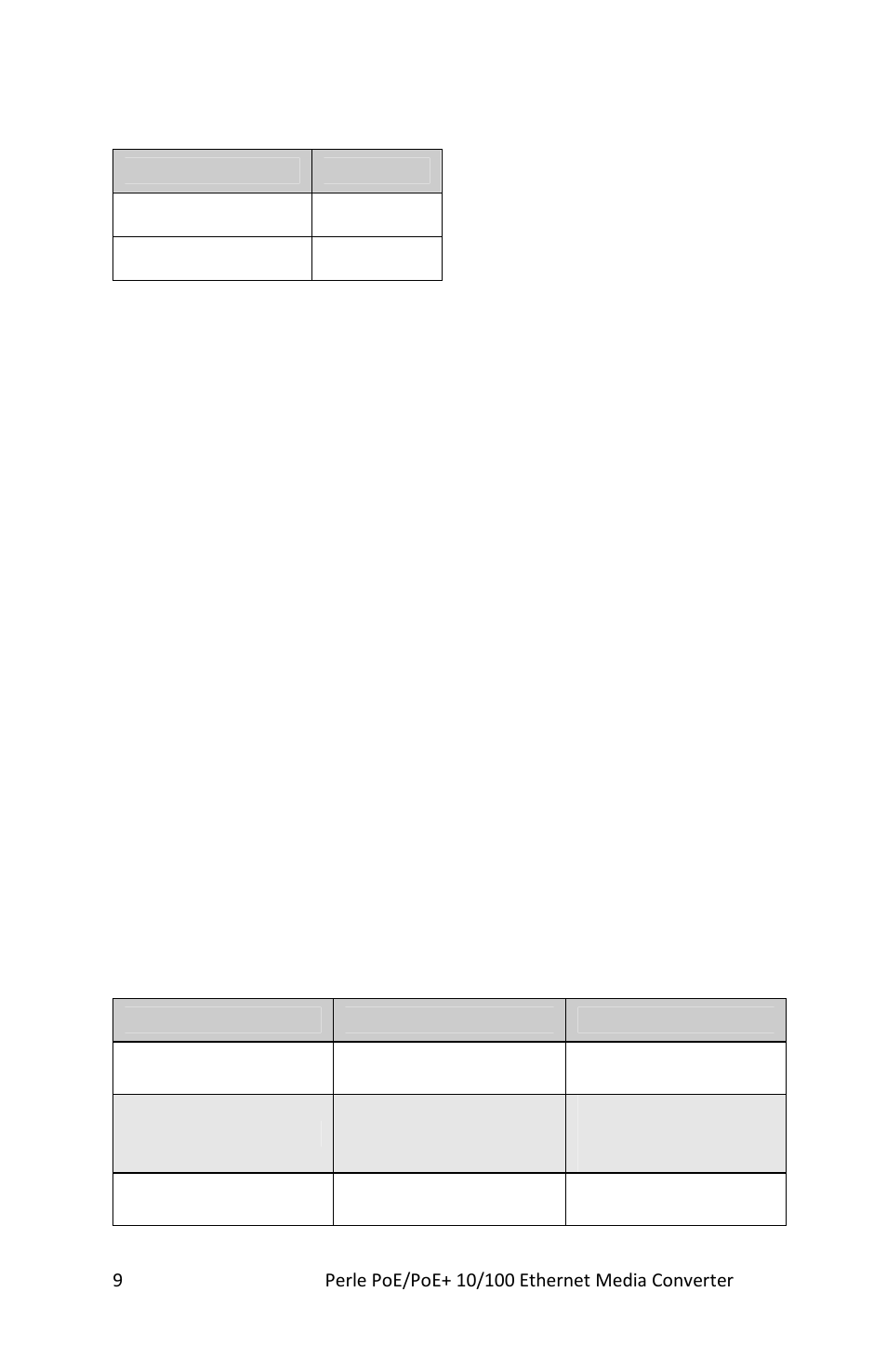 Far end fault (switch 3), Pse enable copper (switch 4 and 5) | Perle Systems S-110P User Manual | Page 9 / 23