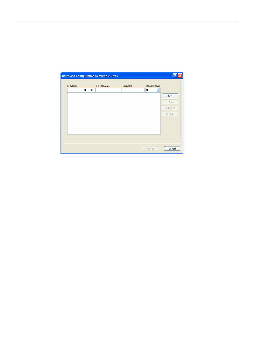 Downloading configuration files to multiple iolans | Perle Systems Perle IOLAN DS1 User Manual | Page 174 / 224