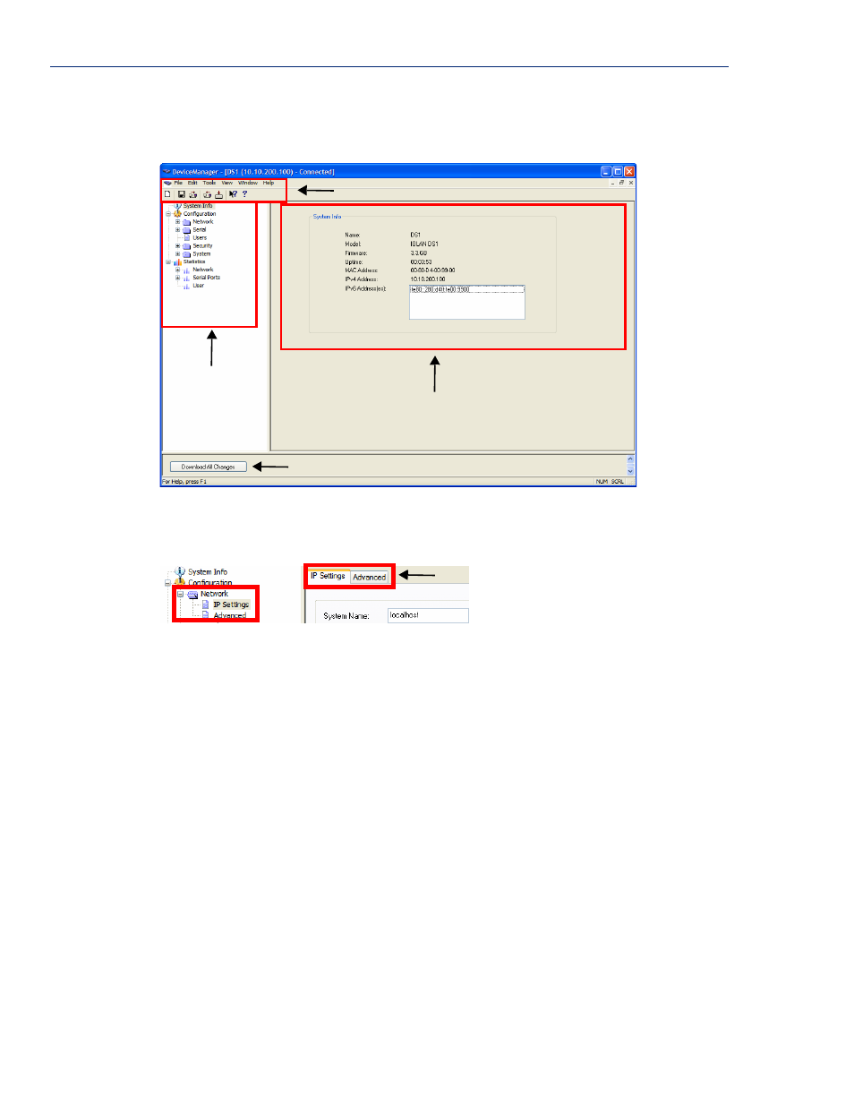 Using devicemanager | Perle Systems Perle IOLAN DS1 User Manual | Page 34 / 224