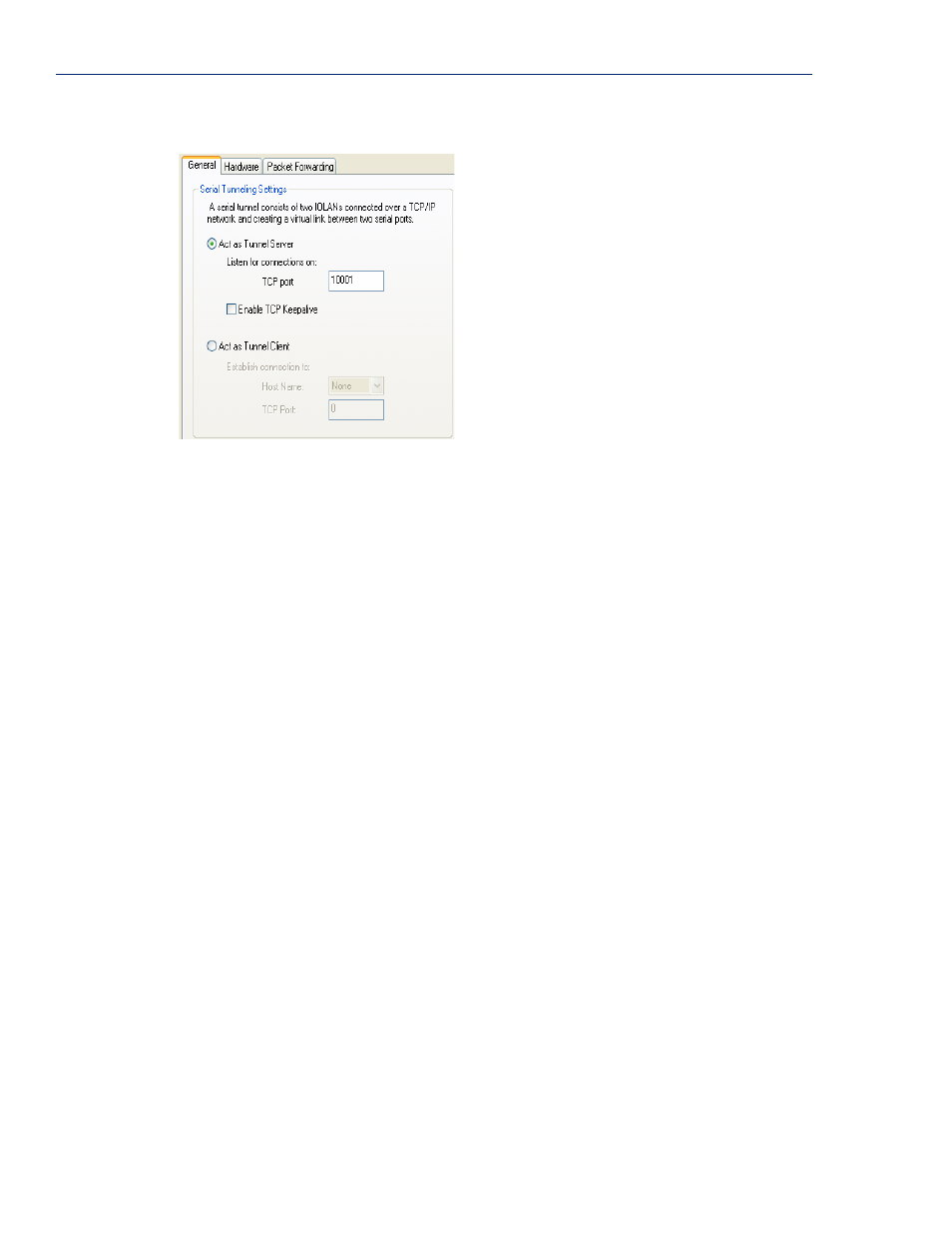 General tab field descriptions | Perle Systems Perle IOLAN DS1 User Manual | Page 98 / 224