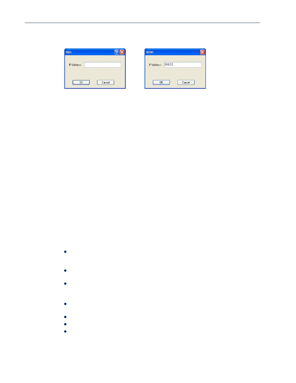 Editing/adding dns/wins servers, Overview functionality | Perle Systems 5500161-40 User Manual | Page 103 / 424