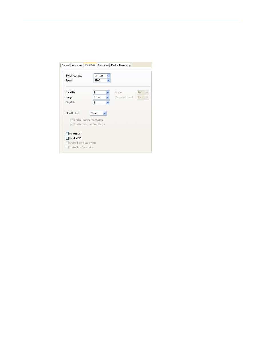 Hardware tab field descriptions, Hardware tab field | Perle Systems 5500161-40 User Manual | Page 117 / 424