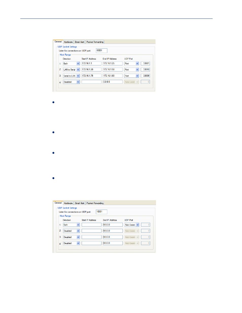 General tab field descriptions | Perle Systems 5500161-40 User Manual | Page 143 / 424