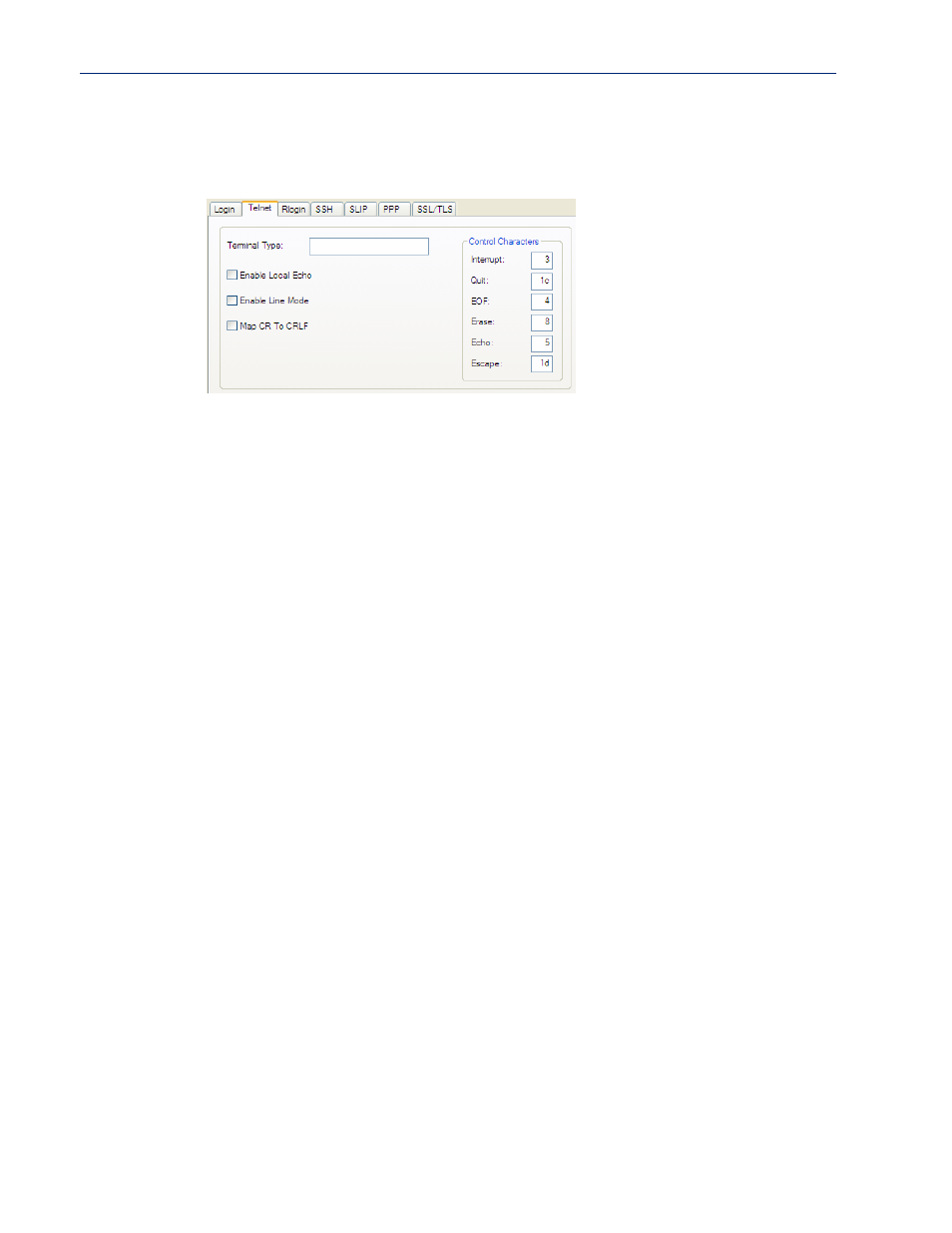 Telnet settings | Perle Systems 5500161-40 User Manual | Page 151 / 424