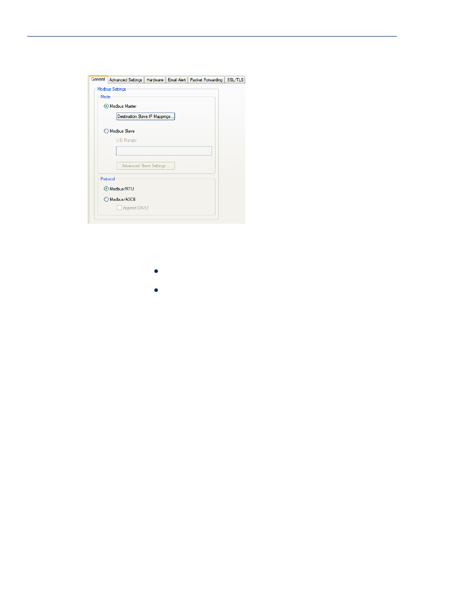 General tab field descriptions | Perle Systems 5500161-40 User Manual | Page 174 / 424