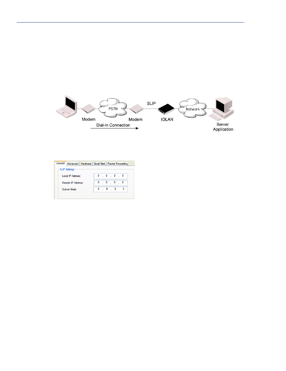 Remote access (slip) profile, Overview general tab field descriptions | Perle Systems 5500161-40 User Manual | Page 190 / 424