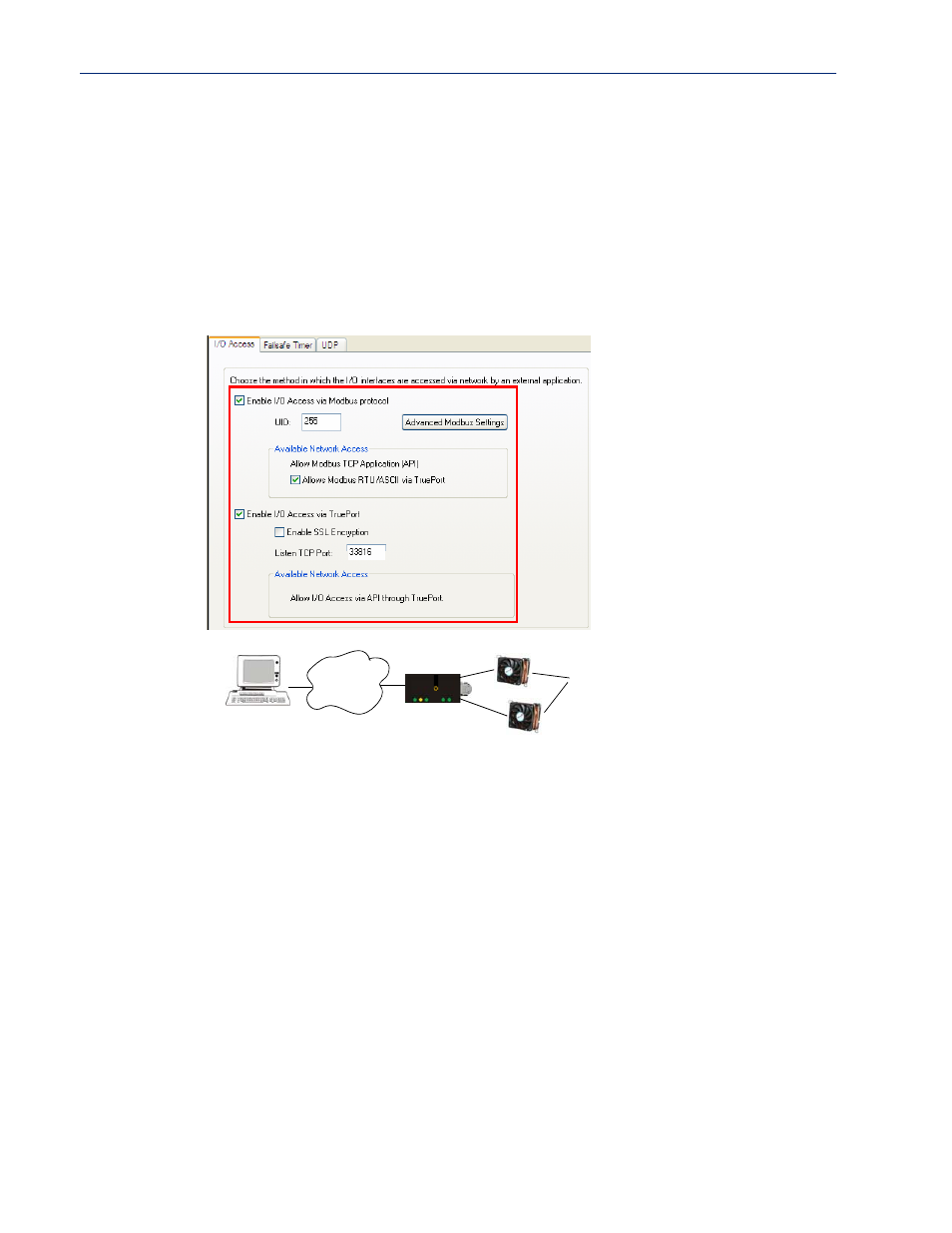 Trueport i/o, Trueport/modbus combination | Perle Systems 5500161-40 User Manual | Page 283 / 424