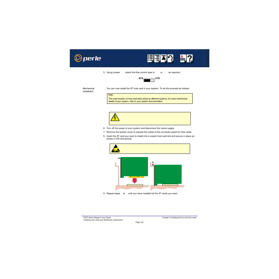 Perle Systems Adaptors User Manual | Page 100 / 129