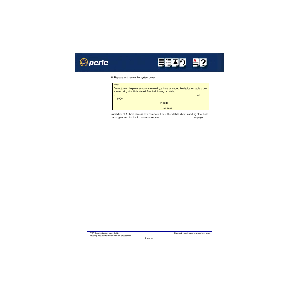 Perle Systems Adaptors User Manual | Page 101 / 129