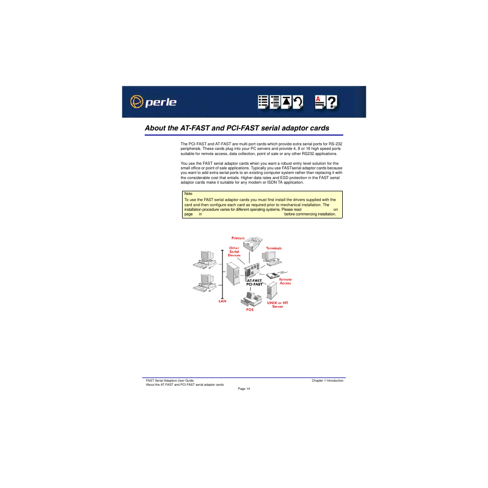Perle Systems Adaptors User Manual | Page 14 / 129
