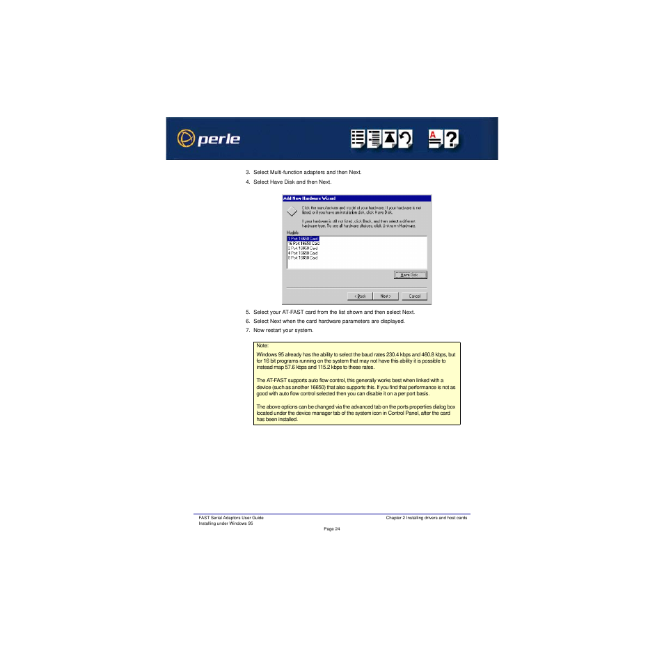 Perle Systems Adaptors User Manual | Page 24 / 129