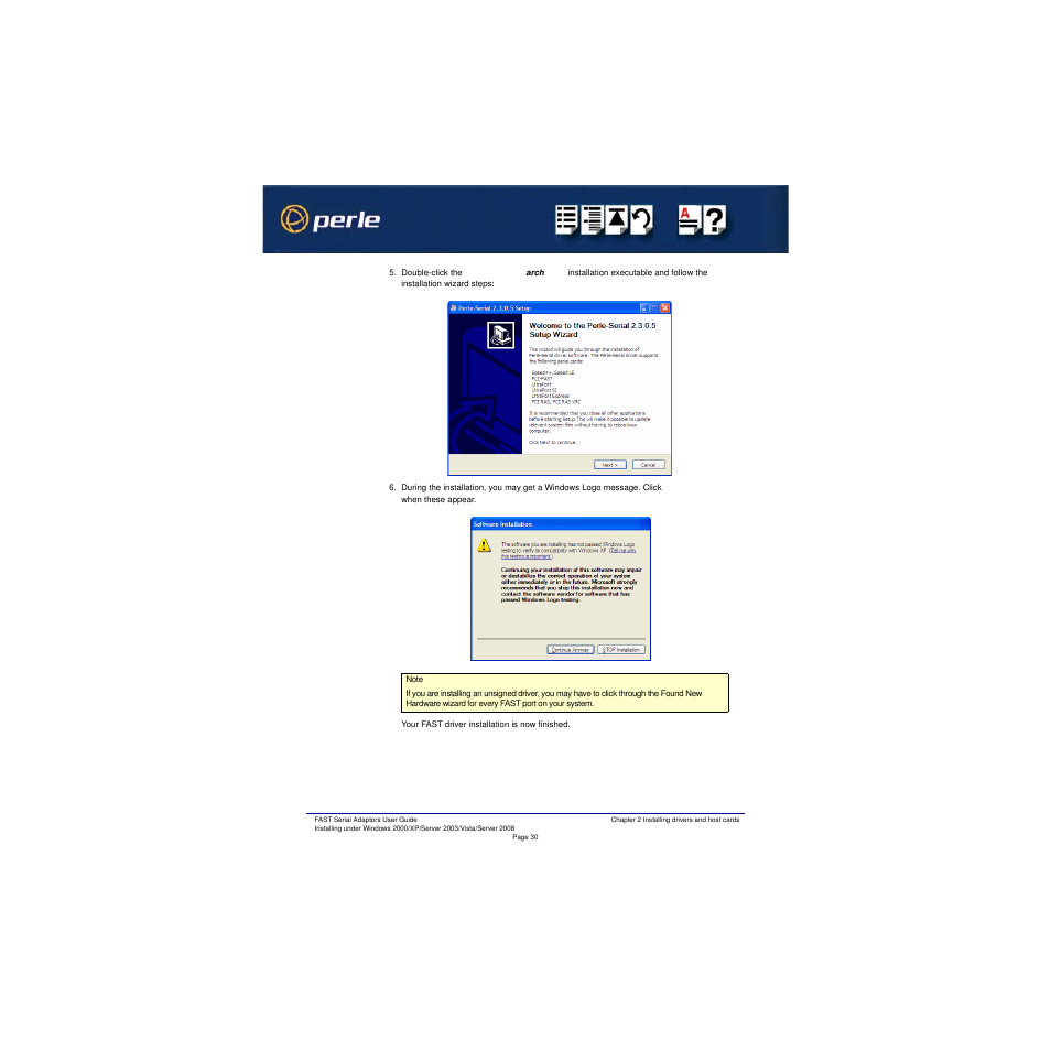 Perle Systems Adaptors User Manual | Page 30 / 129