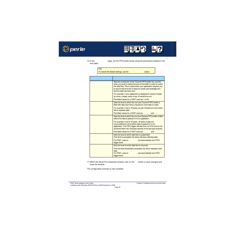 Perle Systems Adaptors User Manual | Page 43 / 129