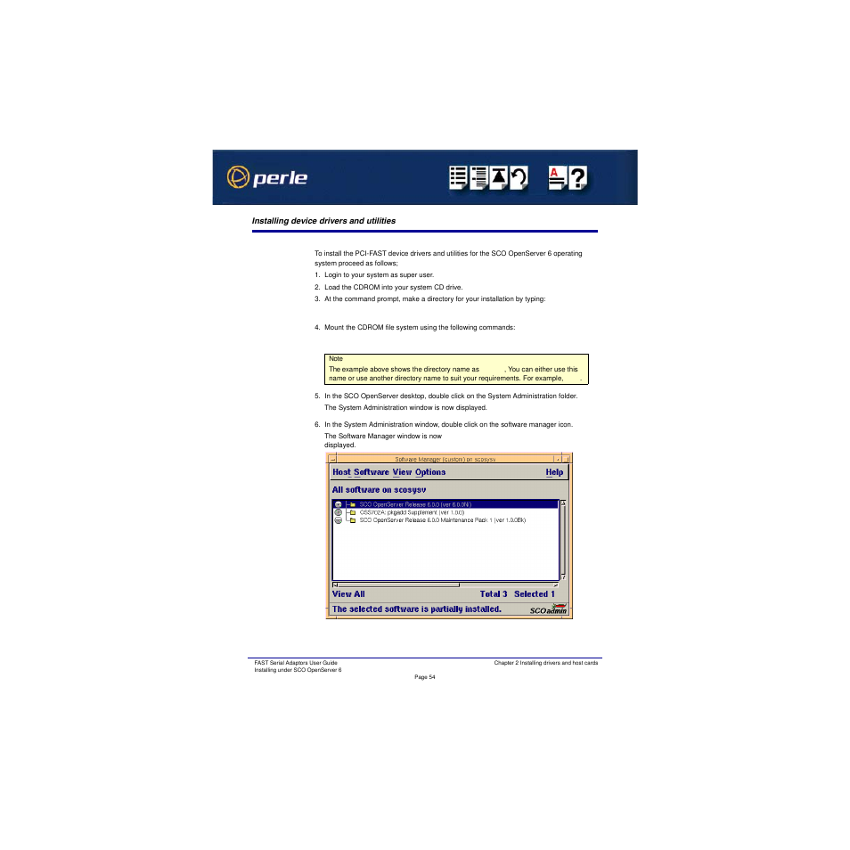 Installing device drivers and utilities | Perle Systems Adaptors User Manual | Page 54 / 129