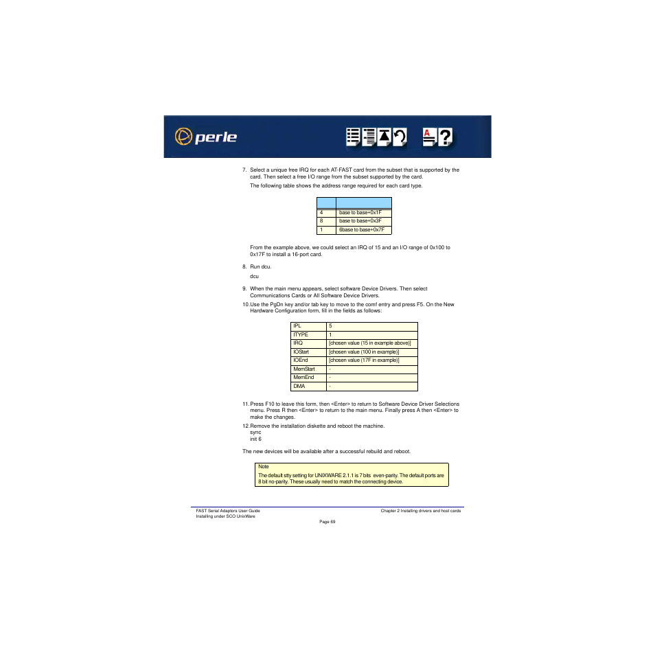 Perle Systems Adaptors User Manual | Page 69 / 129