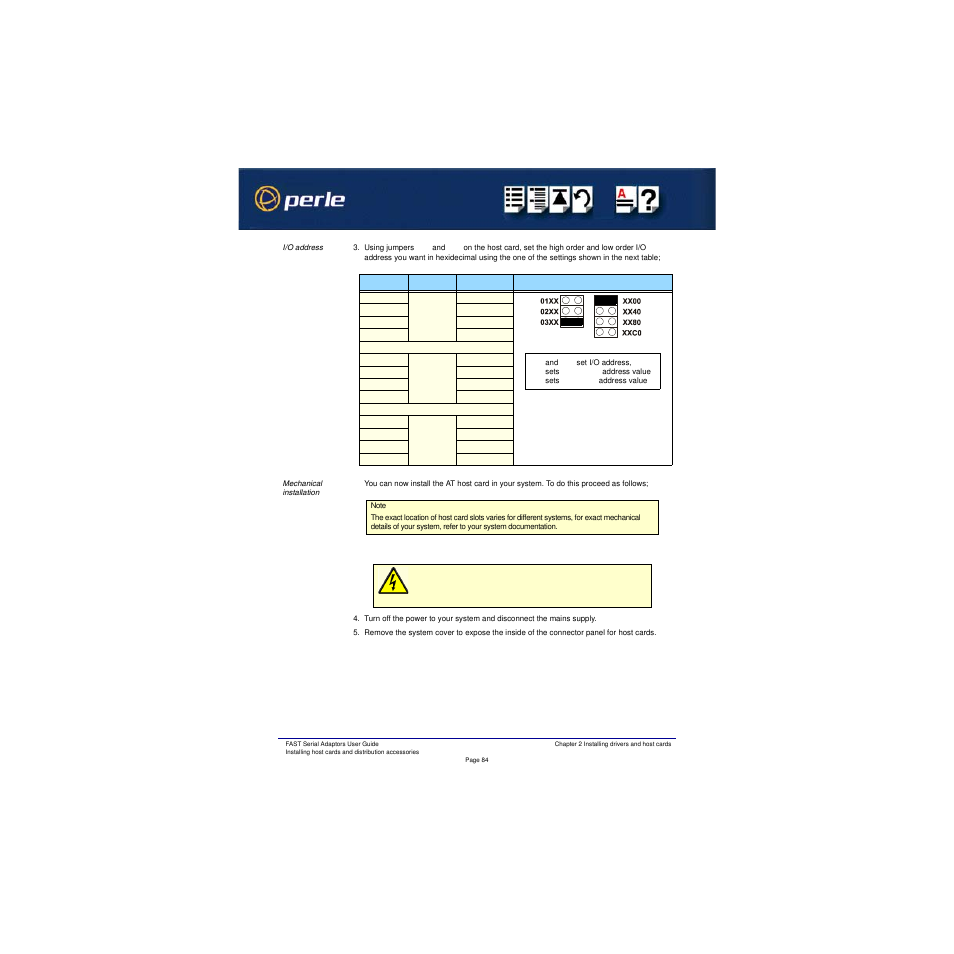 Perle Systems Adaptors User Manual | Page 84 / 129