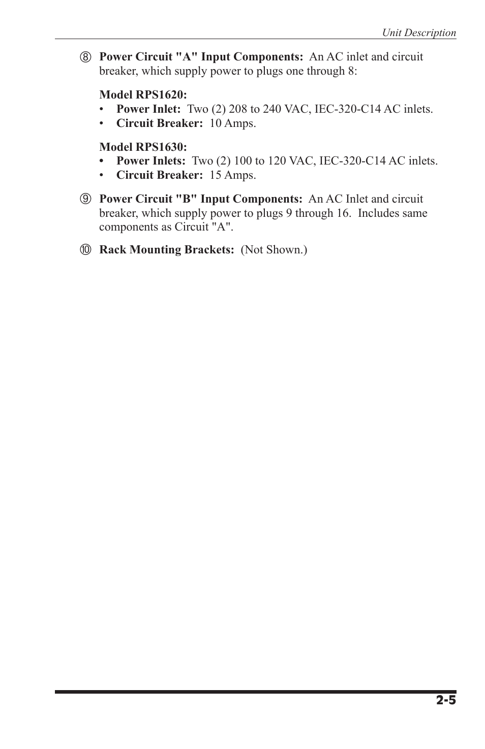 Perle Systems RPS1630 User Manual | Page 13 / 72