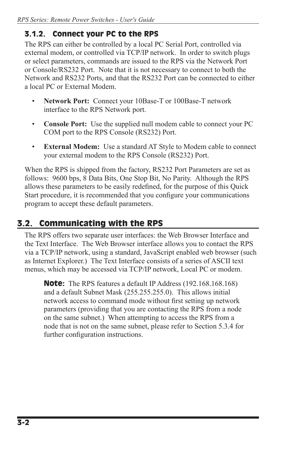 Perle Systems RPS1630 User Manual | Page 16 / 72