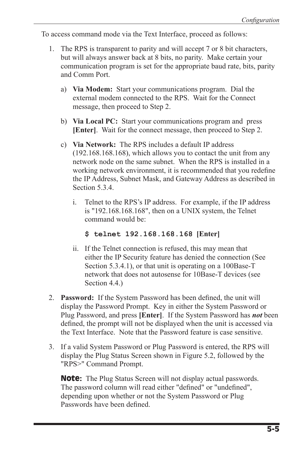 Perle Systems RPS1630 User Manual | Page 29 / 72