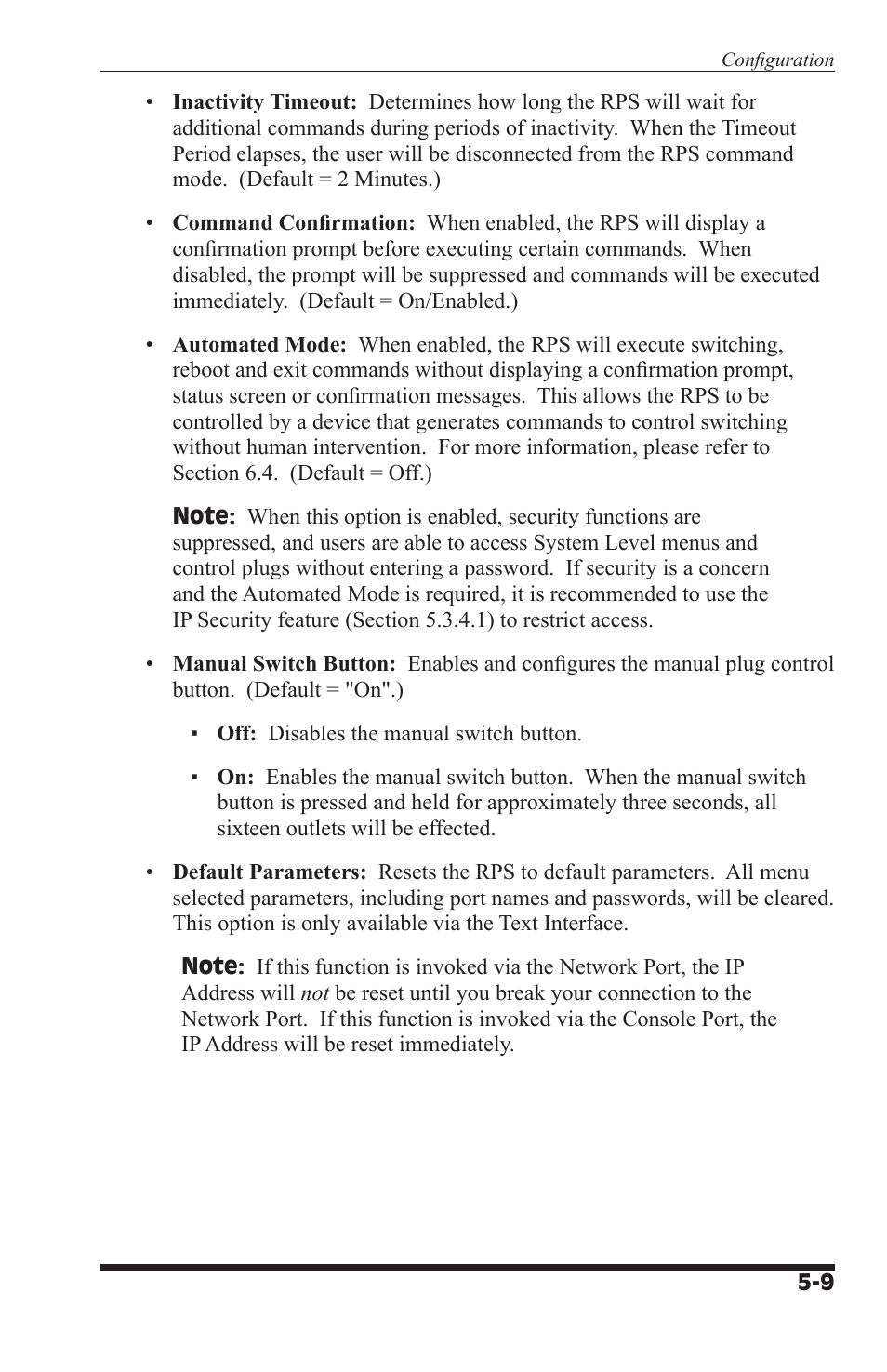 Perle Systems RPS1630 User Manual | Page 33 / 72