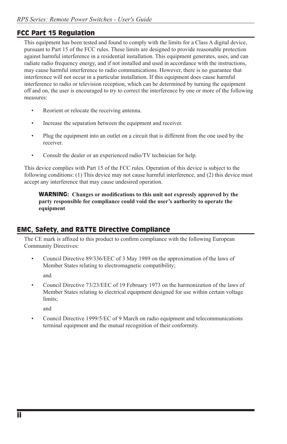 Perle Systems RPS1630 User Manual | Page 4 / 72