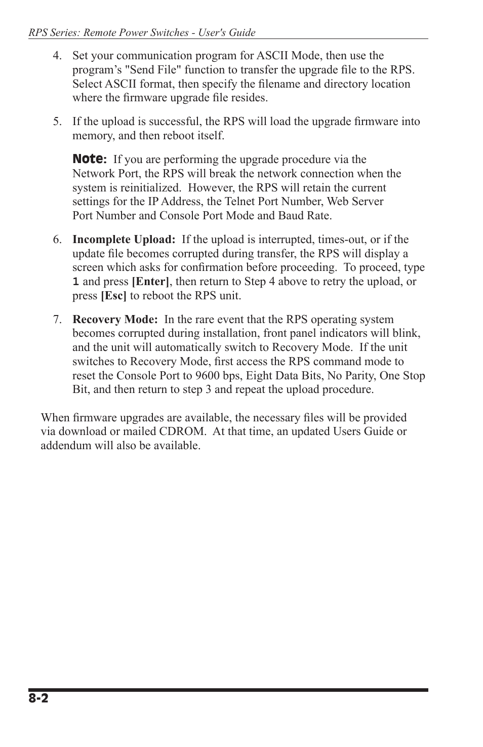 Perle Systems RPS1630 User Manual | Page 60 / 72