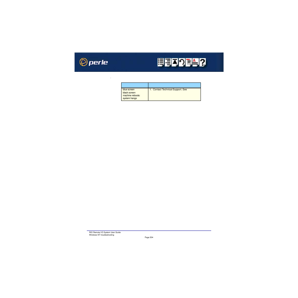 Perle Systems RIO 5500036-17 User Manual | Page 304 / 327