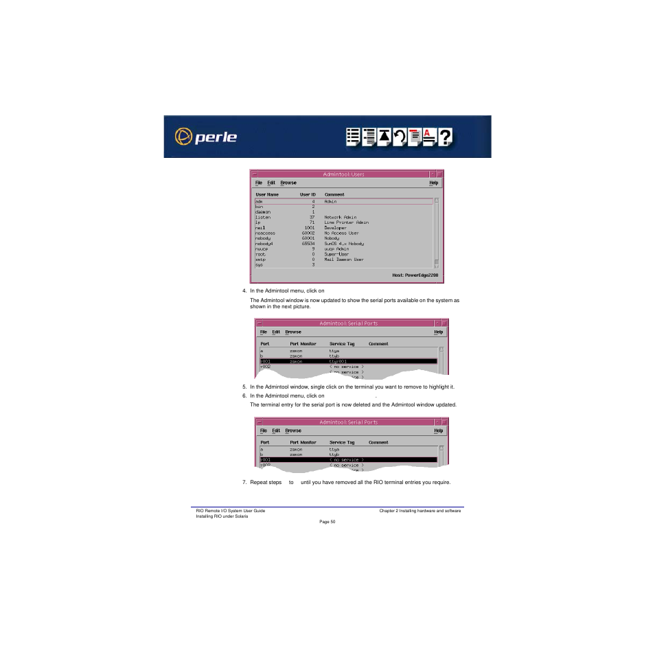 Perle Systems RIO 5500036-17 User Manual | Page 50 / 327