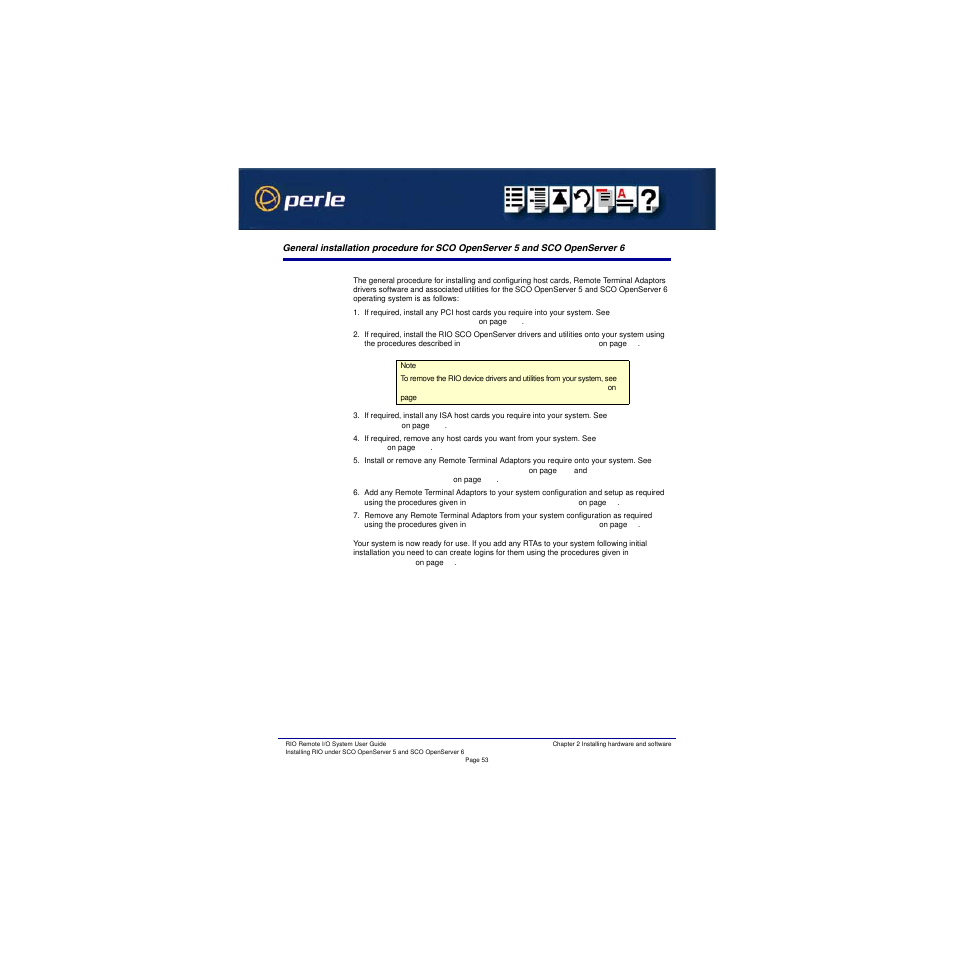 Perle Systems RIO 5500036-17 User Manual | Page 53 / 327