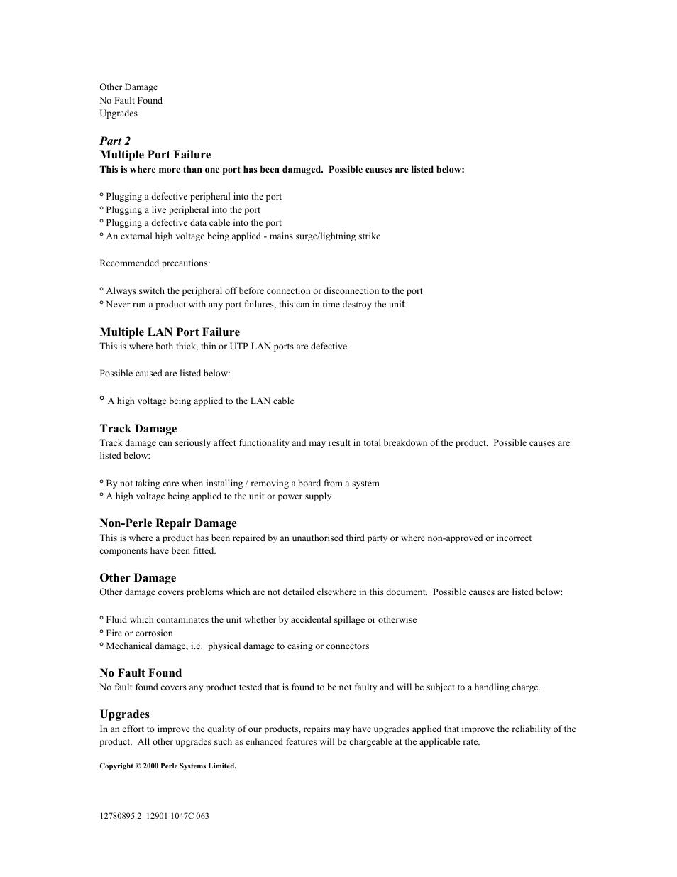 Perle Systems IOLINK-520 User Manual | Page 110 / 110