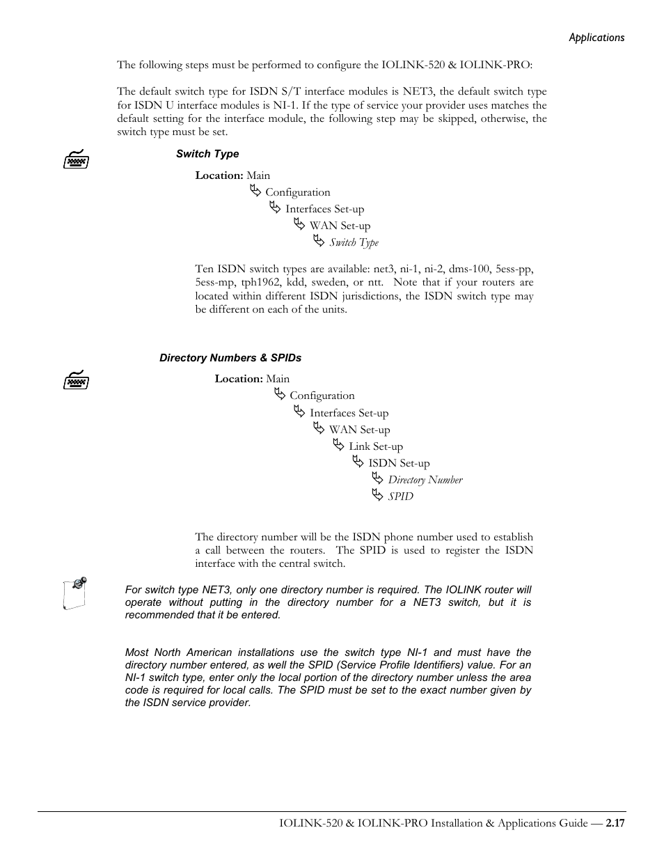 Perle Systems IOLINK-520 User Manual | Page 37 / 110