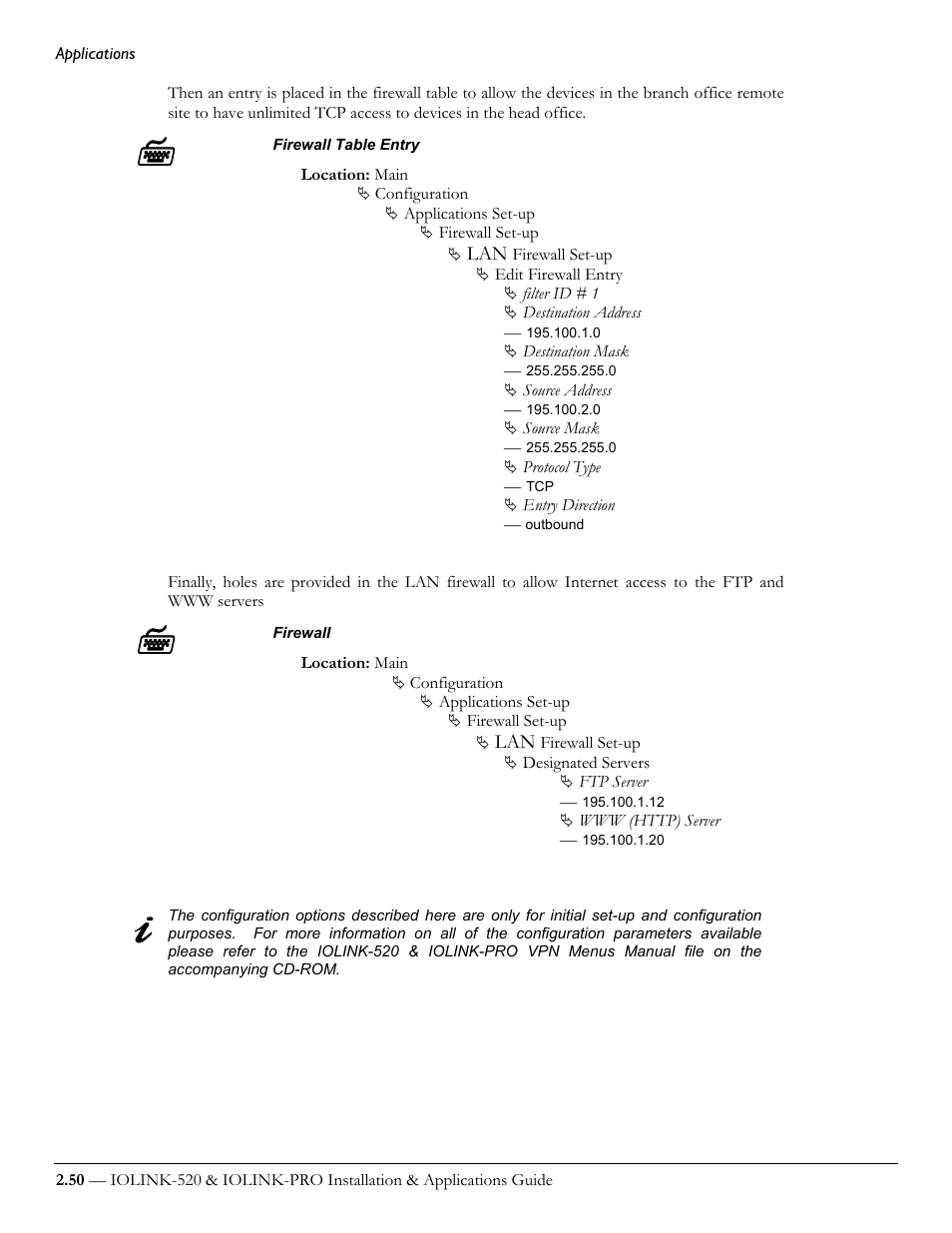 Perle Systems IOLINK-520 User Manual | Page 70 / 110