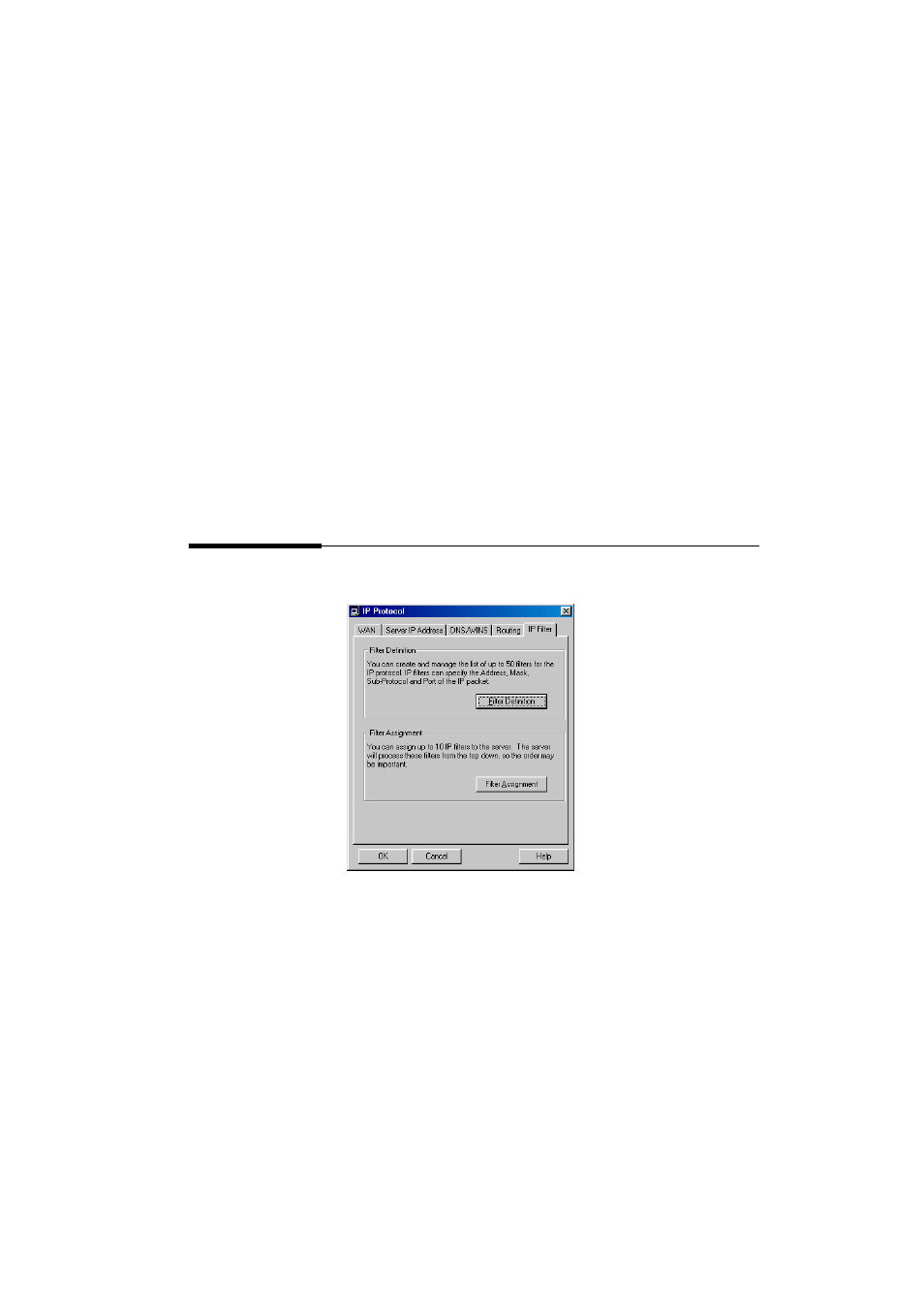 Ip filter | Perle Systems 833IS User Manual | Page 125 / 340