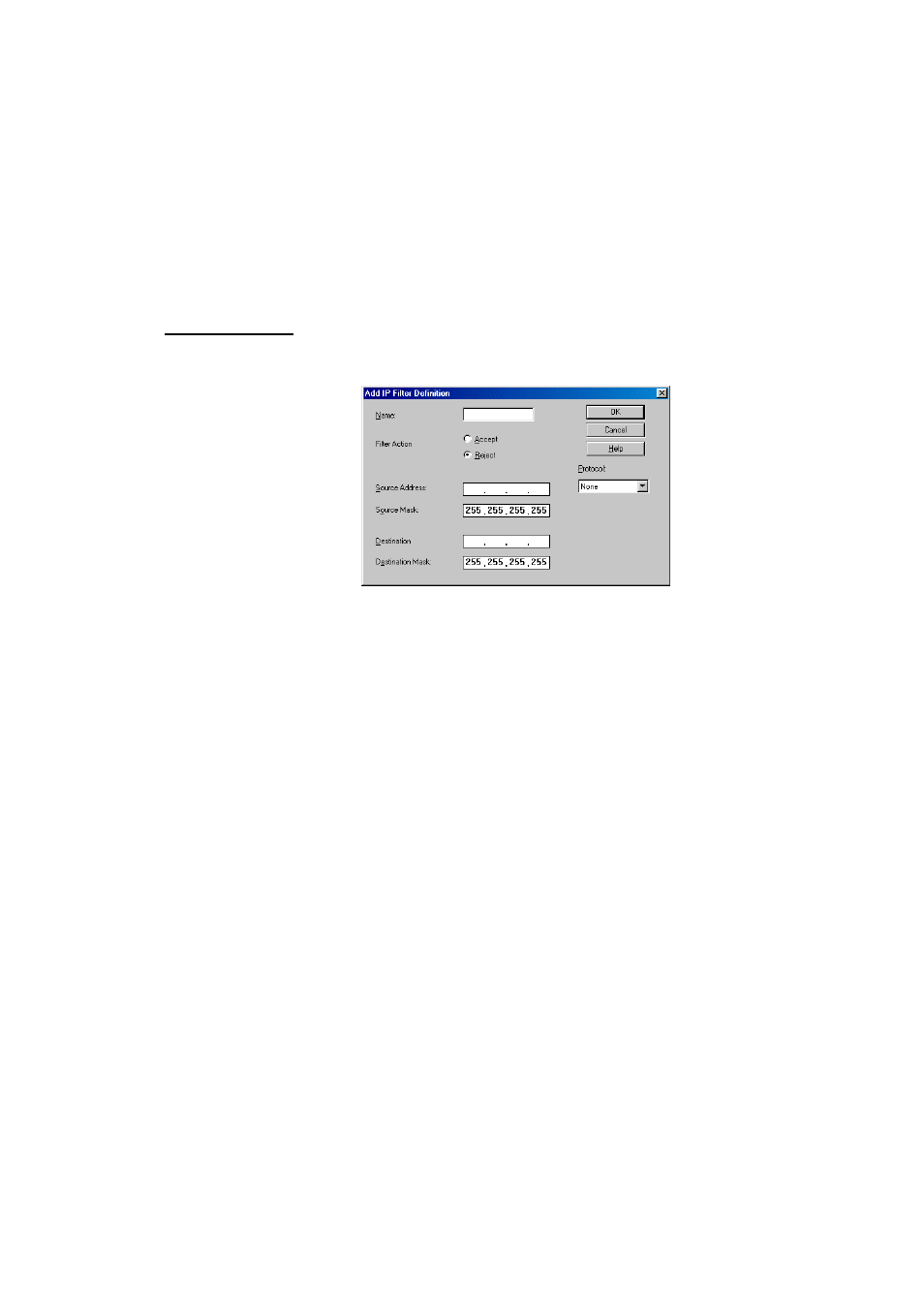 Add/edit ip filter definition | Perle Systems 833IS User Manual | Page 128 / 340