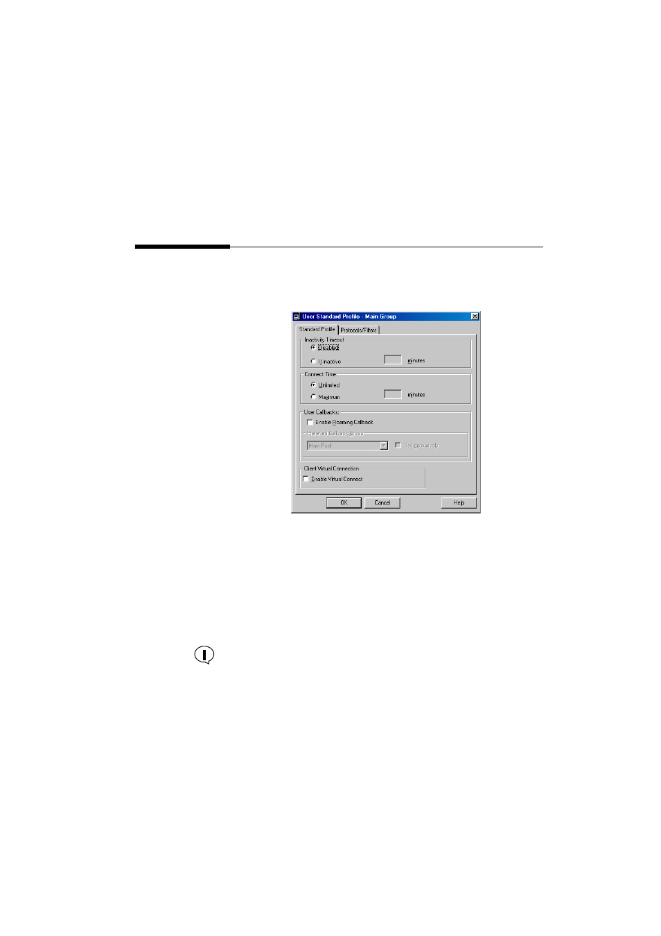 Standard profile | Perle Systems 833IS User Manual | Page 171 / 340