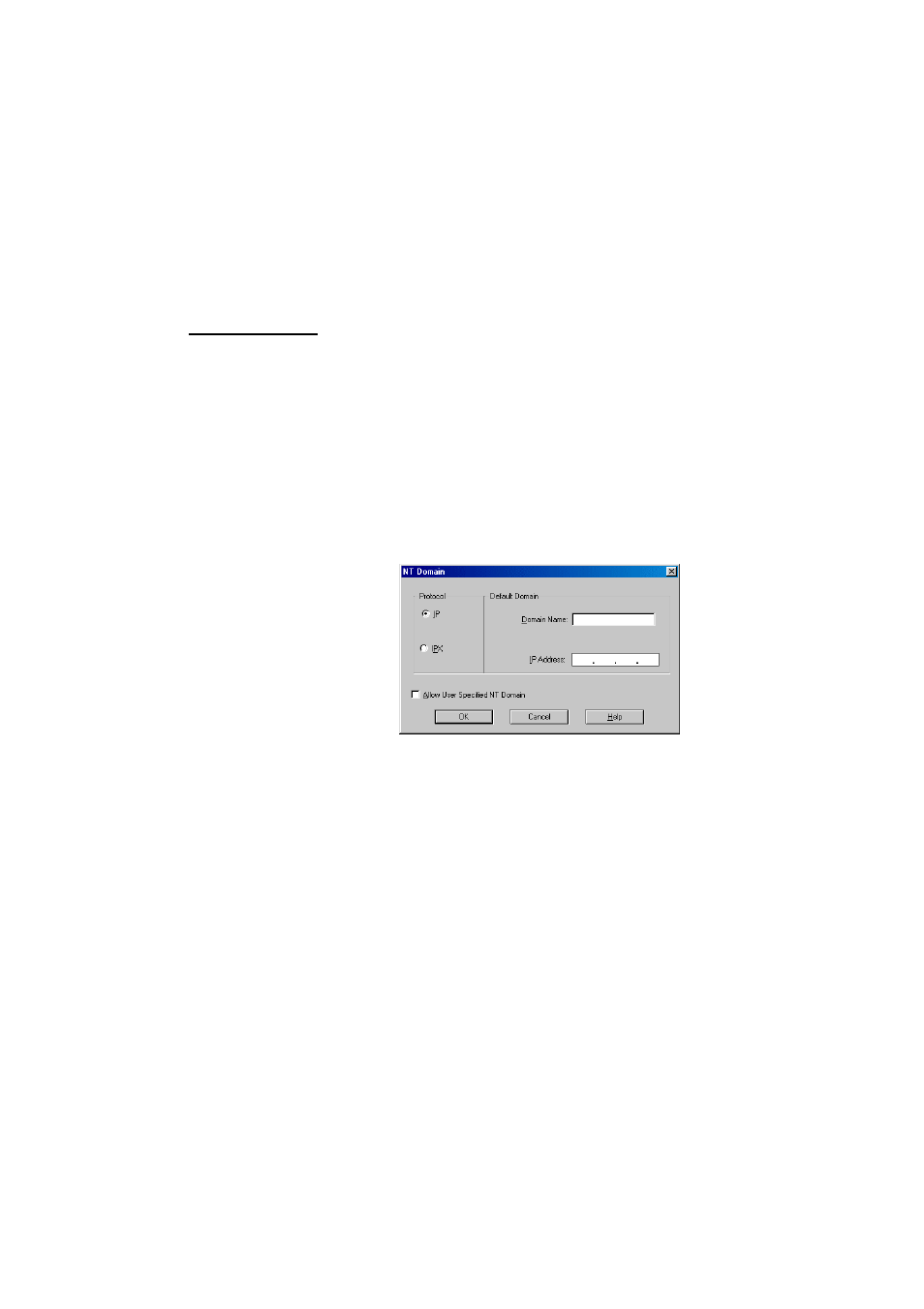 Nt domain, Protocol, Default domain | Perle Systems 833IS User Manual | Page 197 / 340