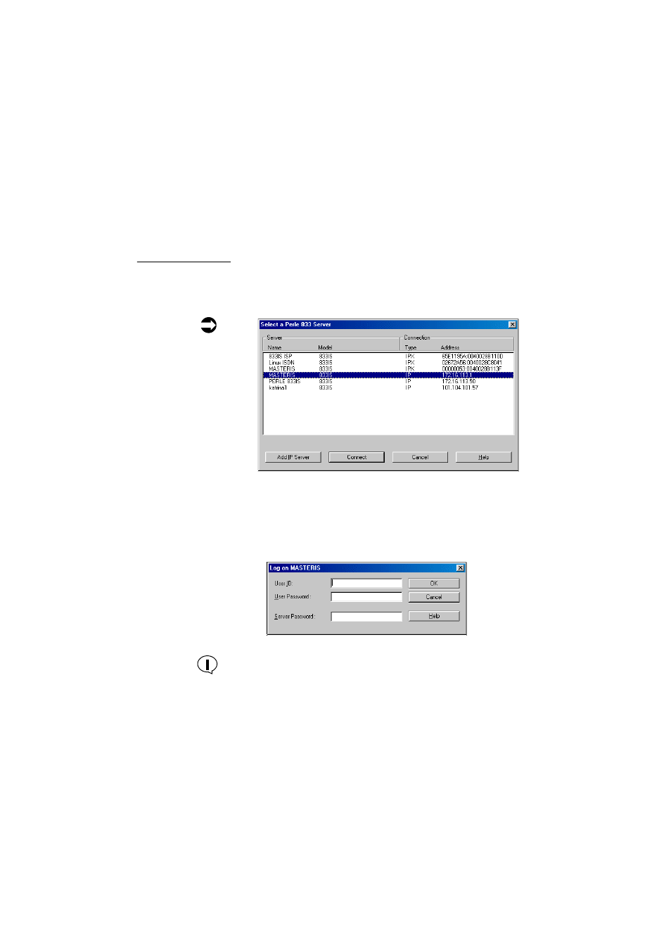 Completing the connection | Perle Systems 833IS User Manual | Page 65 / 340