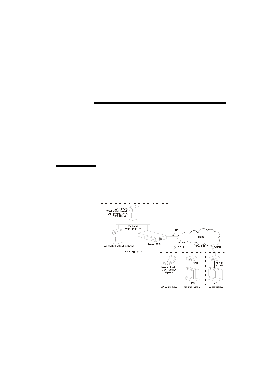 Chapter 5: configuring the perle 833is, About configuring the perle 833is, How the 833is works | Dial-in access | Perle Systems 833IS User Manual | Page 79 / 340