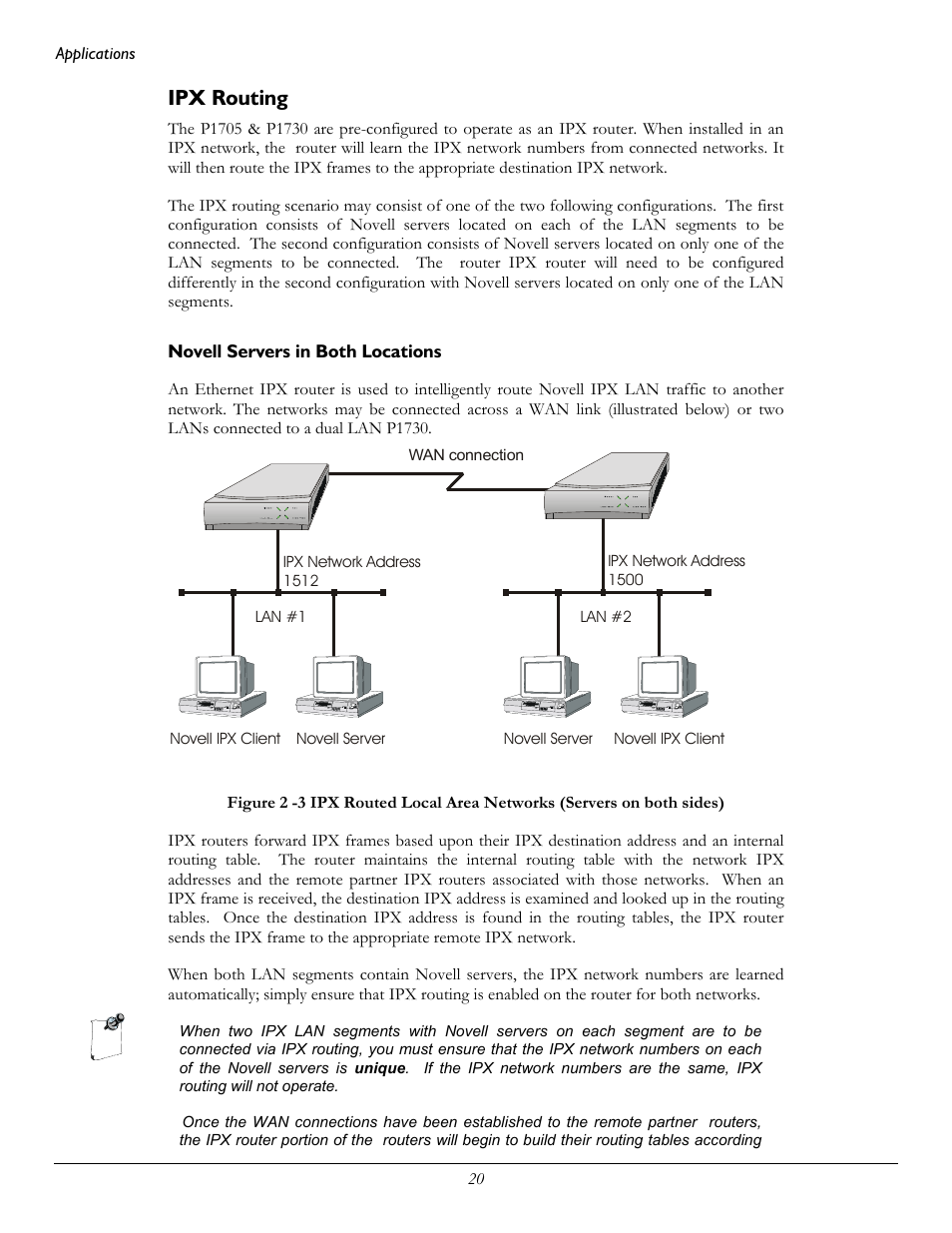 Ipx routing | Perle Systems 1700 User Manual | Page 26 / 100