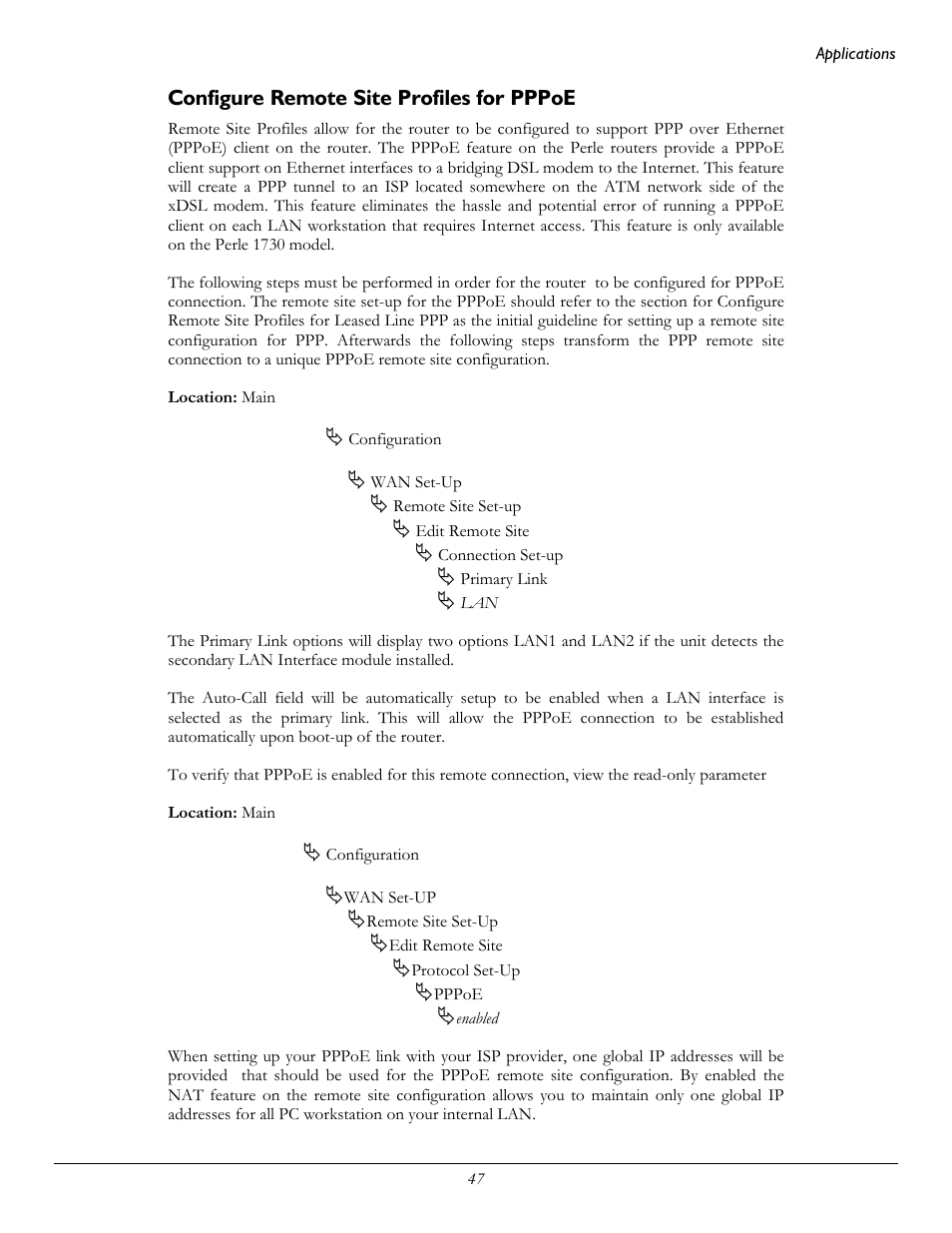 Perle Systems 1700 User Manual | Page 53 / 100