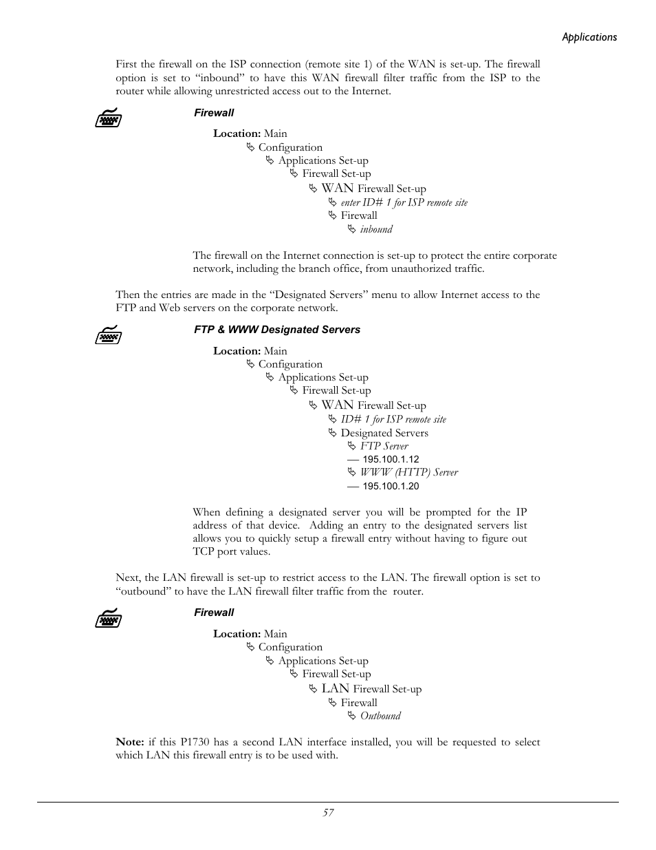 Perle Systems 1700 User Manual | Page 63 / 100