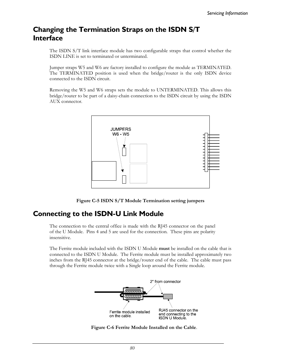 Connecting to the isdn-u link module | Perle Systems 1700 User Manual | Page 86 / 100