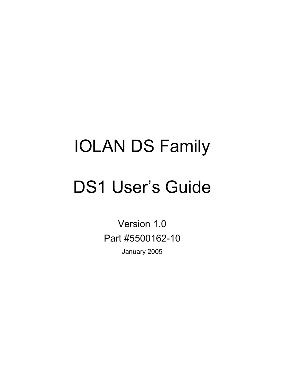 Perle Systems DS1 User Manual | 122 pages