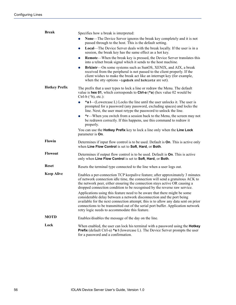 Perle Systems DS1 User Manual | Page 56 / 122